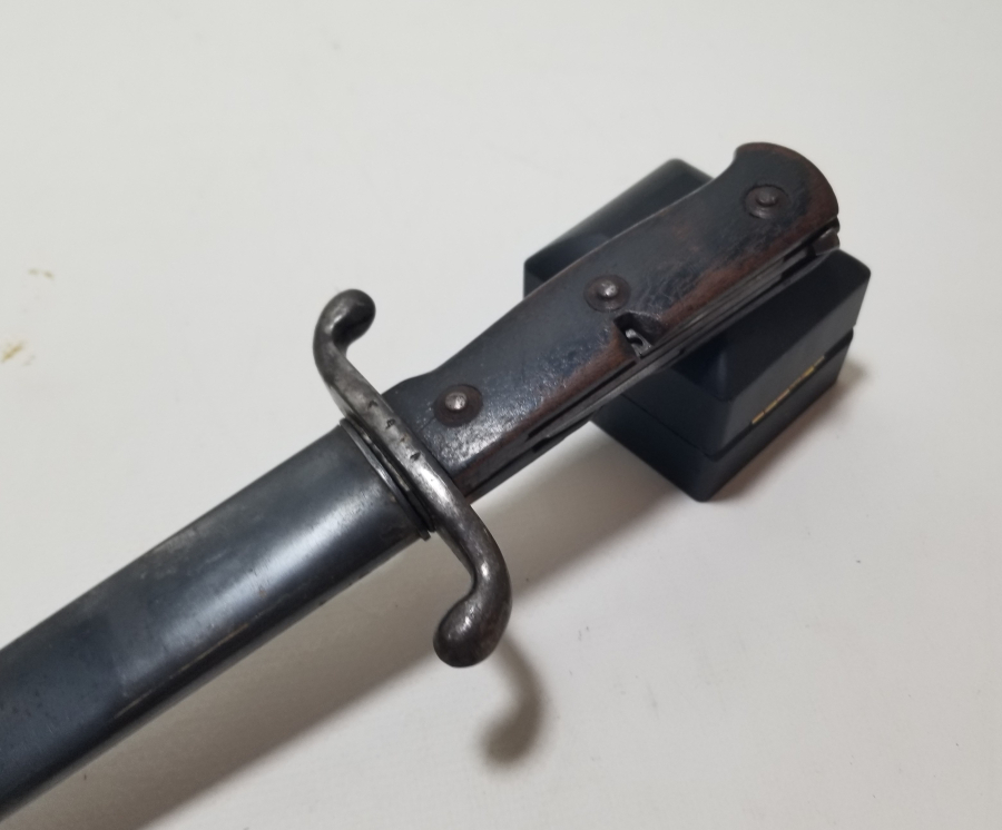 ENVER PAŞA HEDİYESİ SÜNGÜ FORMUNDA YAPILMIŞ NADİR OSMANLI TOPÇU SUBAY MEÇİ