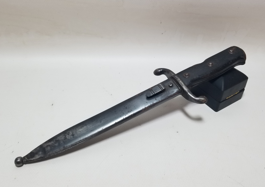 ENVER PAŞA HEDİYESİ SÜNGÜ FORMUNDA YAPILMIŞ NADİR OSMANLI TOPÇU SUBAY MEÇİ