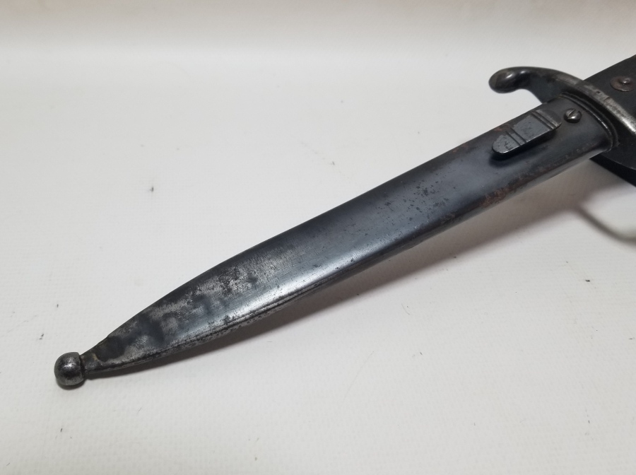 ENVER PAŞA HEDİYESİ SÜNGÜ FORMUNDA YAPILMIŞ NADİR OSMANLI TOPÇU SUBAY MEÇİ