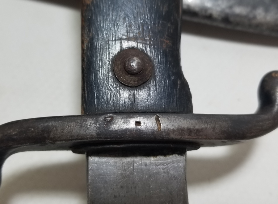 ENVER PAŞA HEDİYESİ SÜNGÜ FORMUNDA YAPILMIŞ NADİR OSMANLI TOPÇU SUBAY MEÇİ