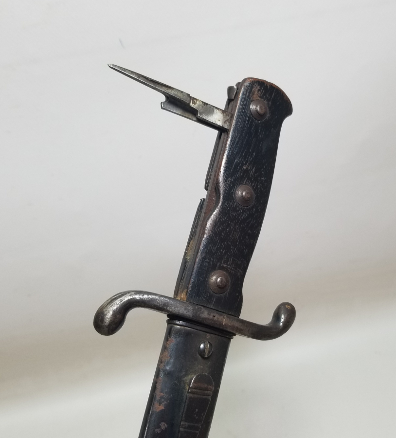 ENVER PAŞA HEDİYESİ SÜNGÜ FORMUNDA YAPILMIŞ NADİR OSMANLI TOPÇU SUBAY MEÇİ