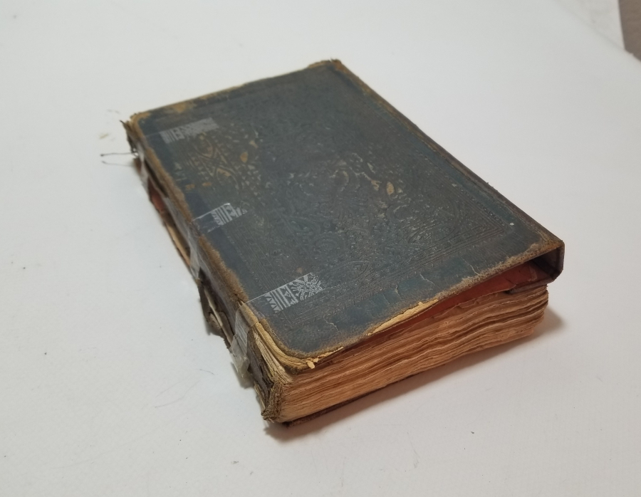 ABDÜLHAMİD HAN'IN HİMMETİYLE SARAY MATBAASI'NDA BASILMIŞ OSMANLI DÖNEMİ TAŞ BASKI NADİR KUR'AN-I KERİM