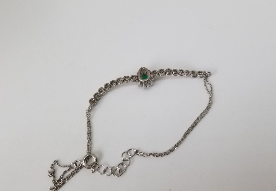 PIRLANTA TAŞLI ÖZEL YAPIM BİLEKLİK