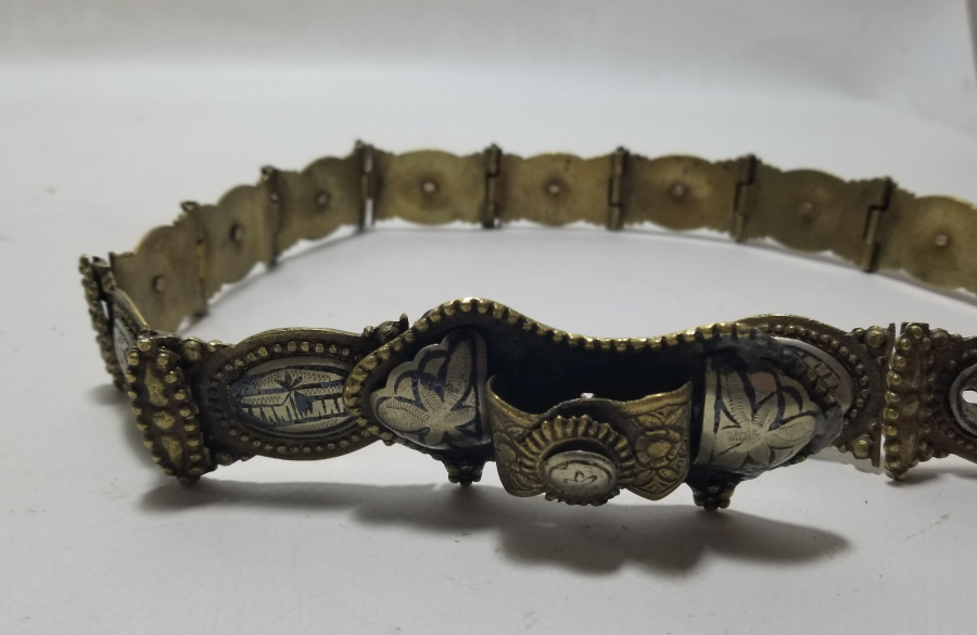 OSMANLI DÖNEMİ MEŞRUTİYET SANCAKLI SAVATLI VAN GELİN KEMERİ