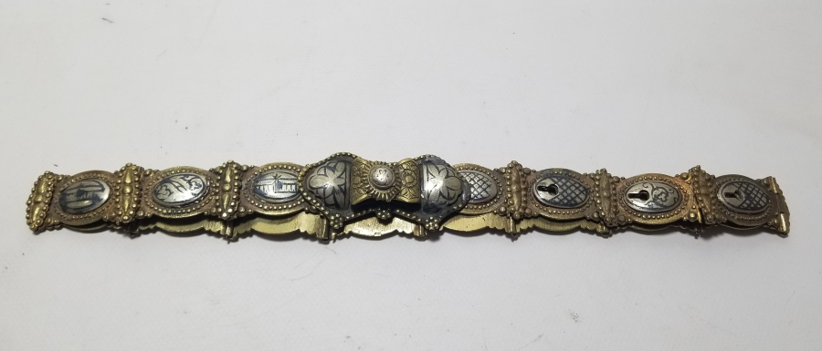 OSMANLI DÖNEMİ MEŞRUTİYET SANCAKLI SAVATLI VAN GELİN KEMERİ