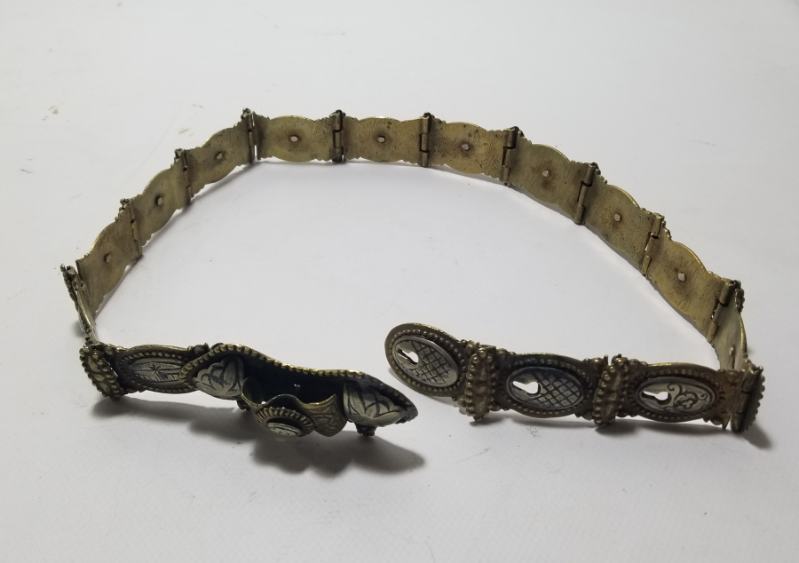 OSMANLI DÖNEMİ MEŞRUTİYET SANCAKLI SAVATLI VAN GELİN KEMERİ