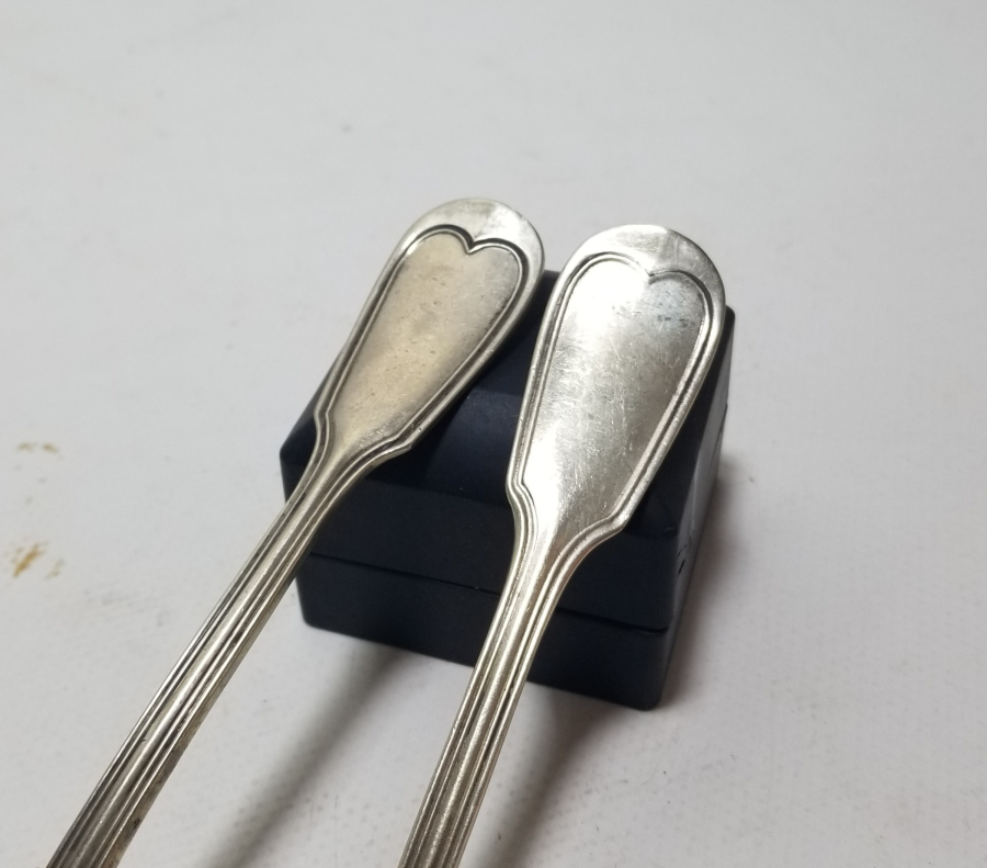 OSMANLI DÖNEMİ SARAY İŞİ ALİMZADE ÖMER EFENDİ YAZILI ÇATAL KAŞIK TAKIMI