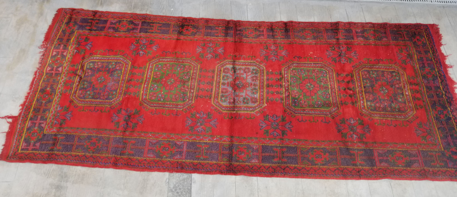 OSMANLI DÖNEMİ EL DOKUMA HALI YOLLUK