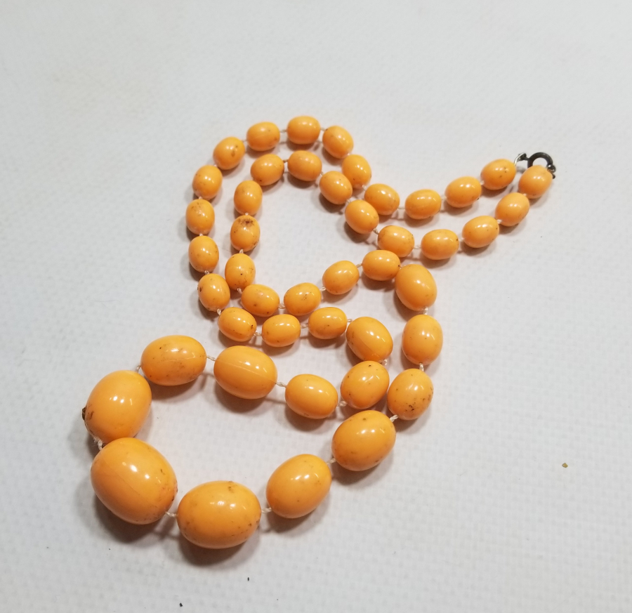 FİLDİŞİ GÖRÜNÜMLÜ ANTİKA GERDANLIK