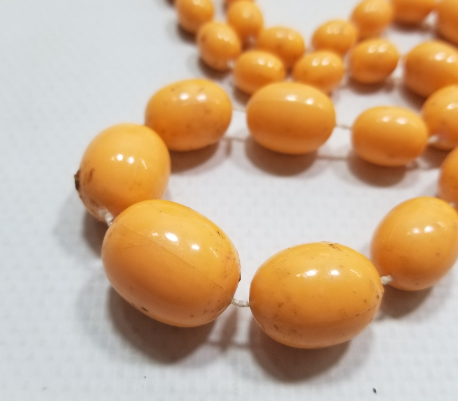 FİLDİŞİ GÖRÜNÜMLÜ ANTİKA GERDANLIK