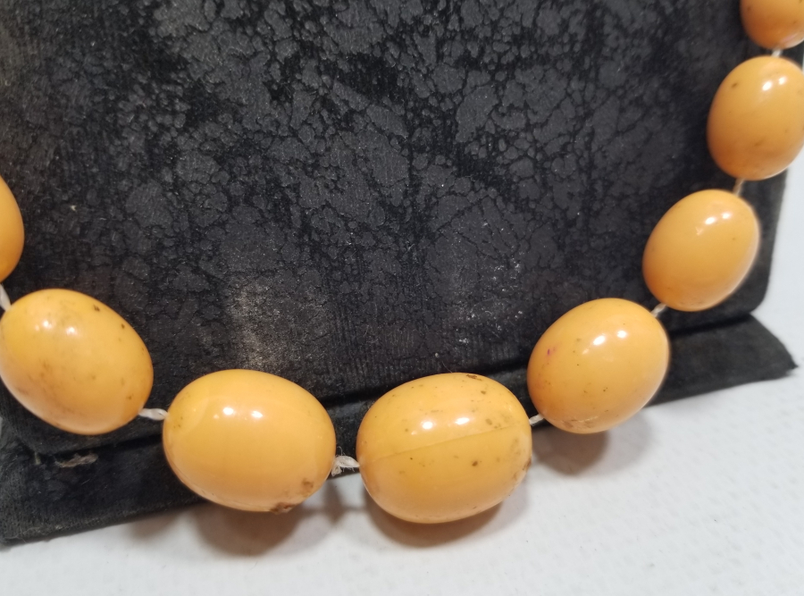 FİLDİŞİ GÖRÜNÜMLÜ ANTİKA GERDANLIK