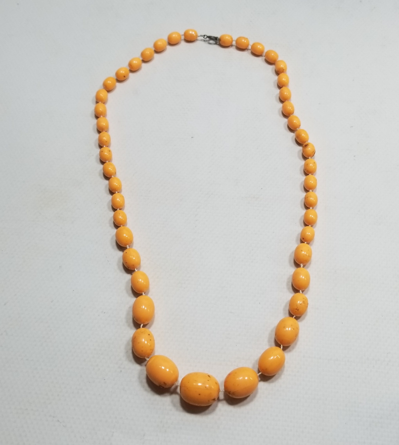 FİLDİŞİ GÖRÜNÜMLÜ ANTİKA GERDANLIK