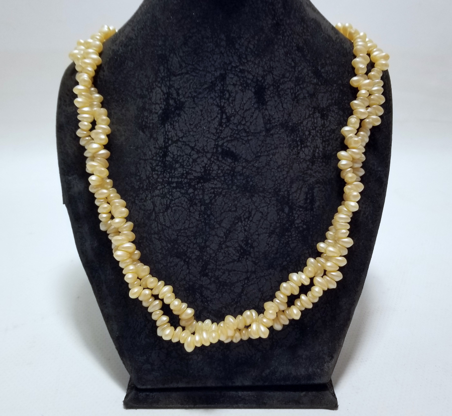 İNCİ GÖRÜNÜMLÜ ANTİKA GERDANLIK