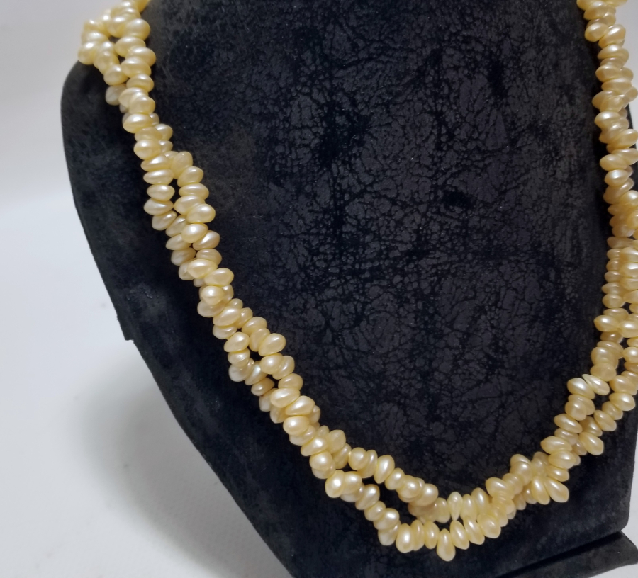 İNCİ GÖRÜNÜMLÜ ANTİKA GERDANLIK