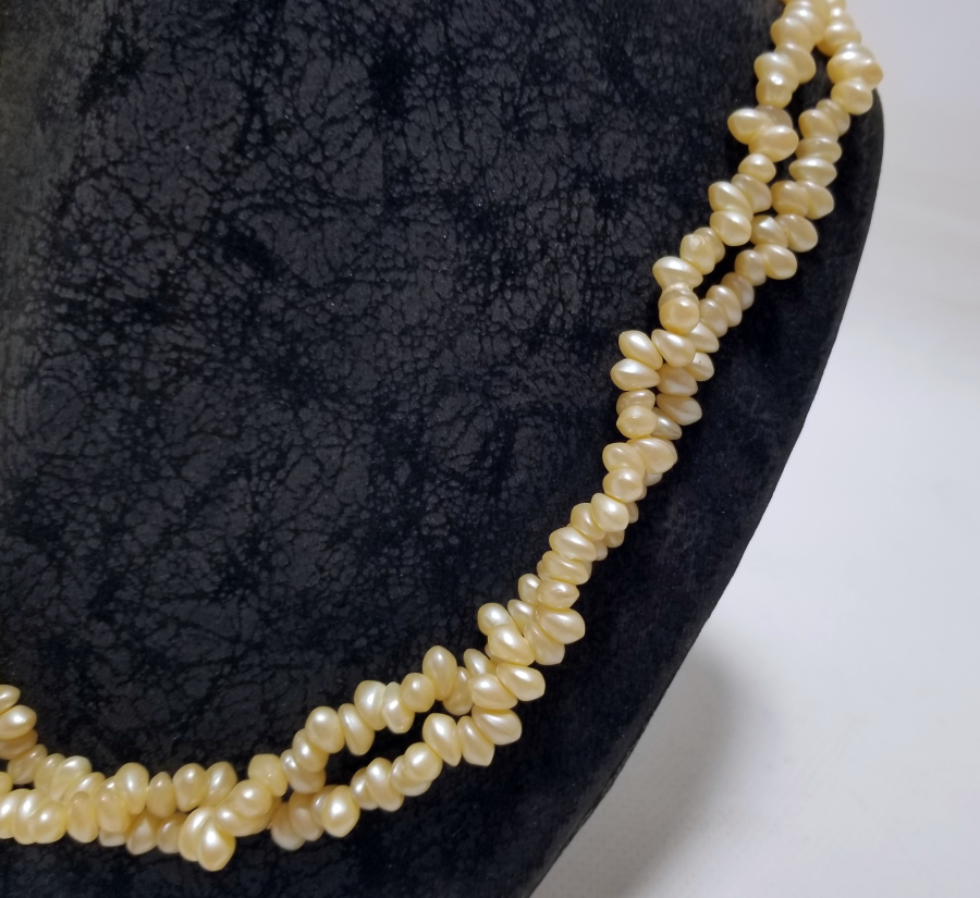 İNCİ GÖRÜNÜMLÜ ANTİKA GERDANLIK