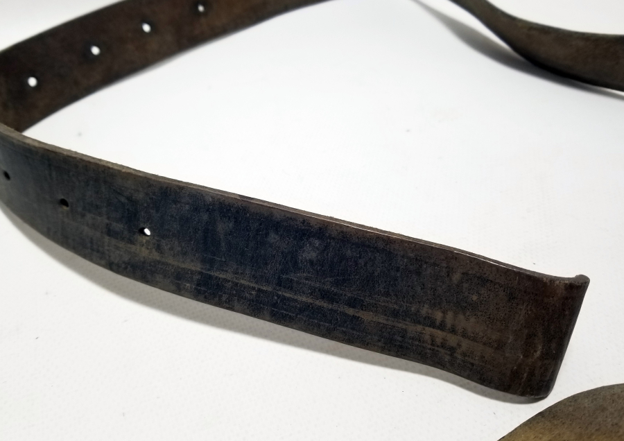 1. DÜNYA SAVAŞI DÖNEMİ ÜZERİ OSMANLICA YAZILI SUBAY KEMERİ