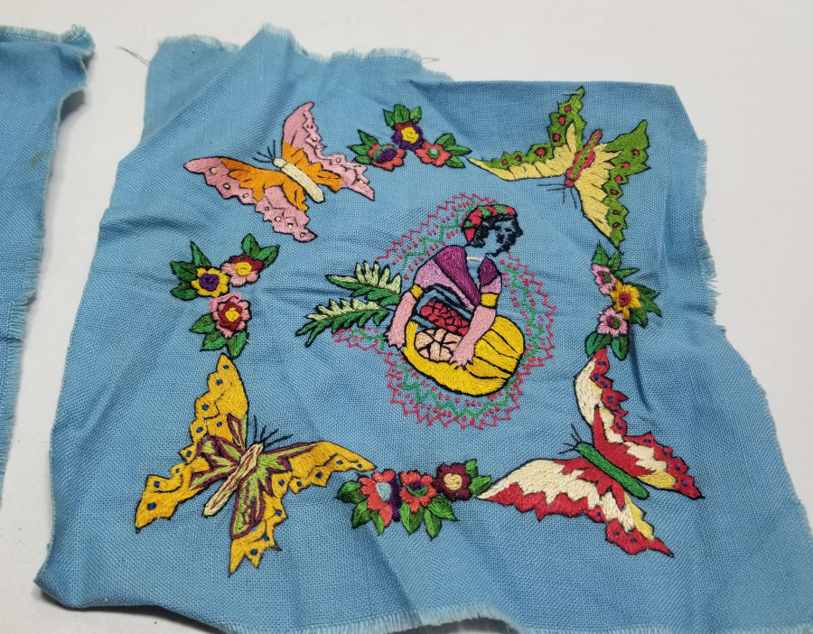 2 ADET EL YAPIMI ANTİKA PANO