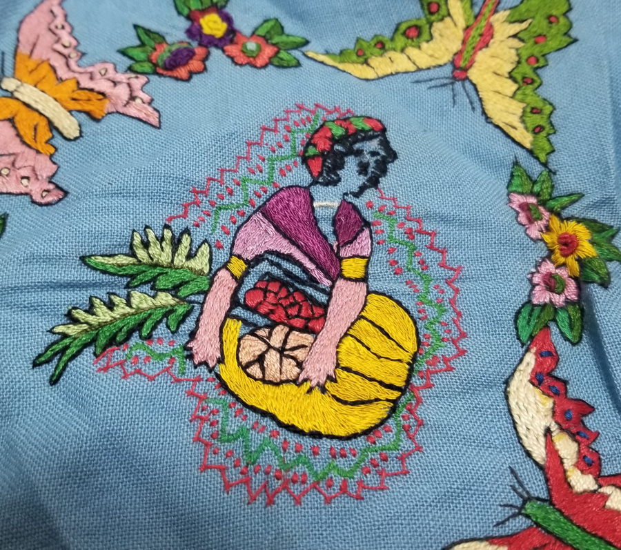 2 ADET EL YAPIMI ANTİKA PANO