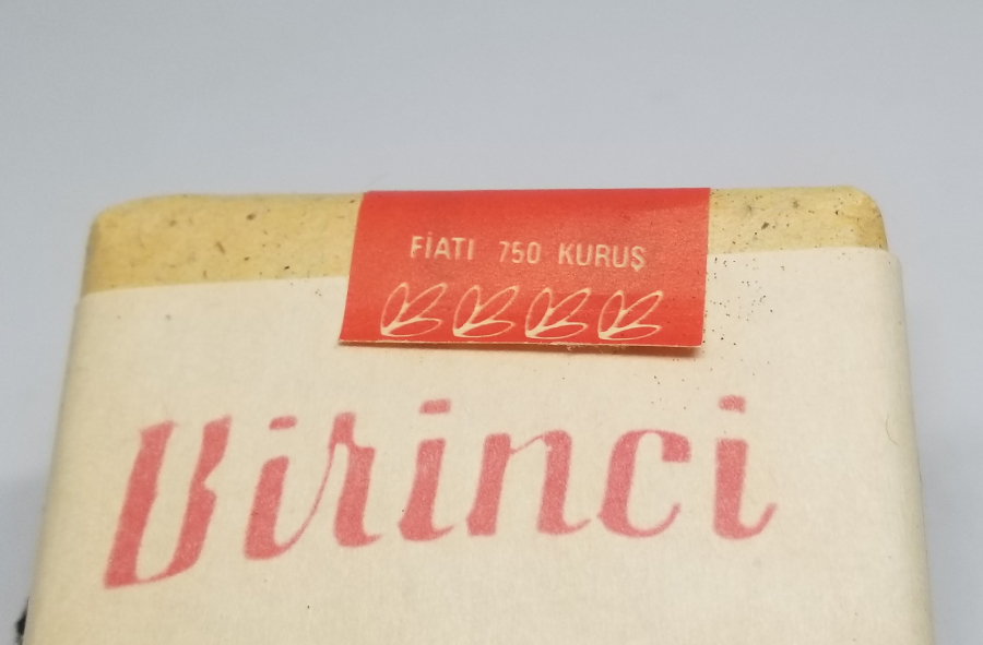 AÇILMAMIŞ PAKETİNDE KOLEKSİYONLUK BİRİNCİ SİGARASI