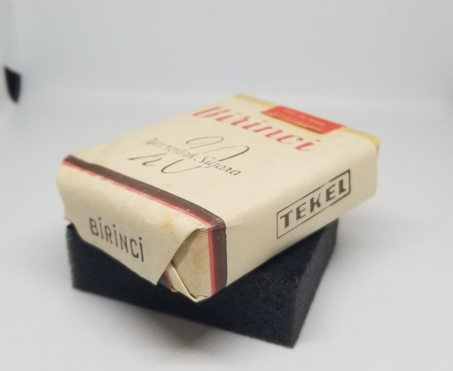 AÇILMAMIŞ PAKETİNDE KOLEKSİYONLUK BİRİNCİ SİGARASI