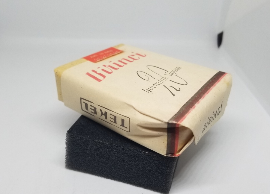 AÇILMAMIŞ PAKETİNDE KOLEKSİYONLUK BİRİNCİ SİGARASI