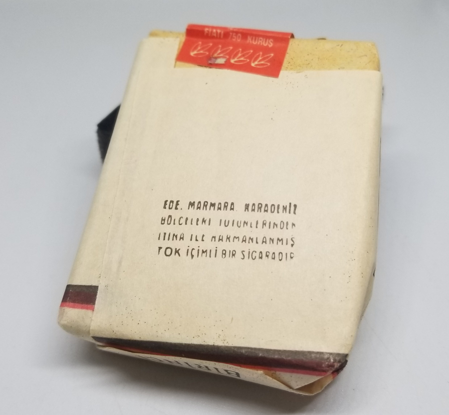 AÇILMAMIŞ PAKETİNDE KOLEKSİYONLUK BİRİNCİ SİGARASI