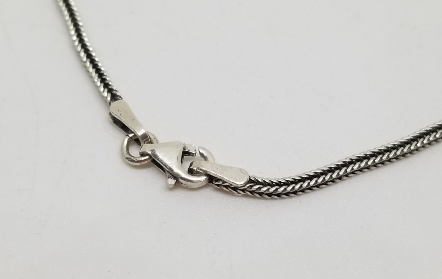 KIRÇILLI MODEL GÜMÜŞ BİLEKLİK