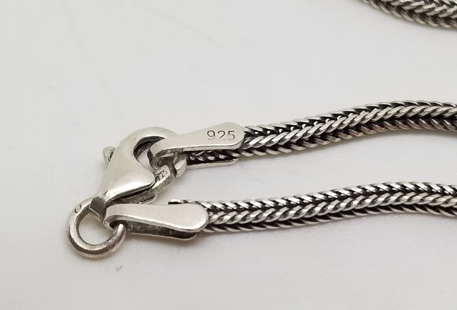 KIRÇILLI MODEL GÜMÜŞ BİLEKLİK