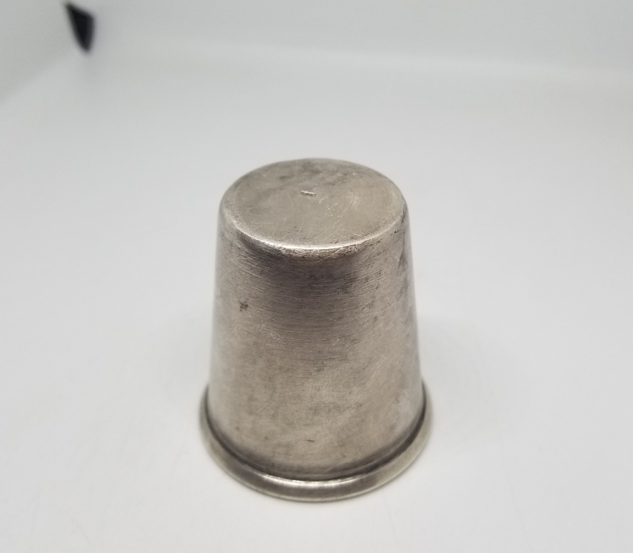 ÜZERİ ALTIN VERMEYLİ ANTİKA GÜMÜŞ LİKÖR BARDAĞI