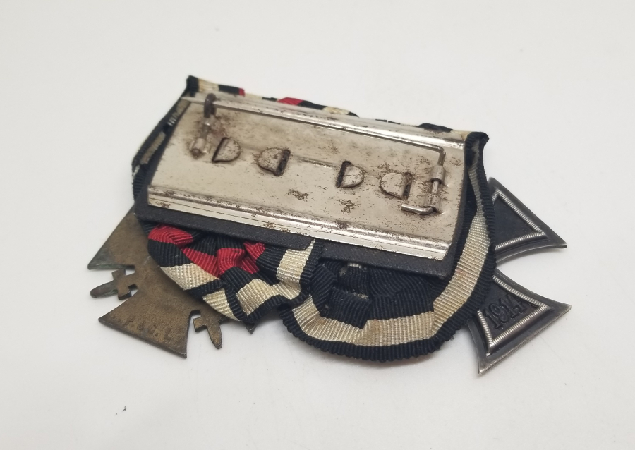 ALMAN DEMİR HAÇ VE ALMAN LİYAKAT MADALYALI NADİR ÇİFTLİ MADALYA