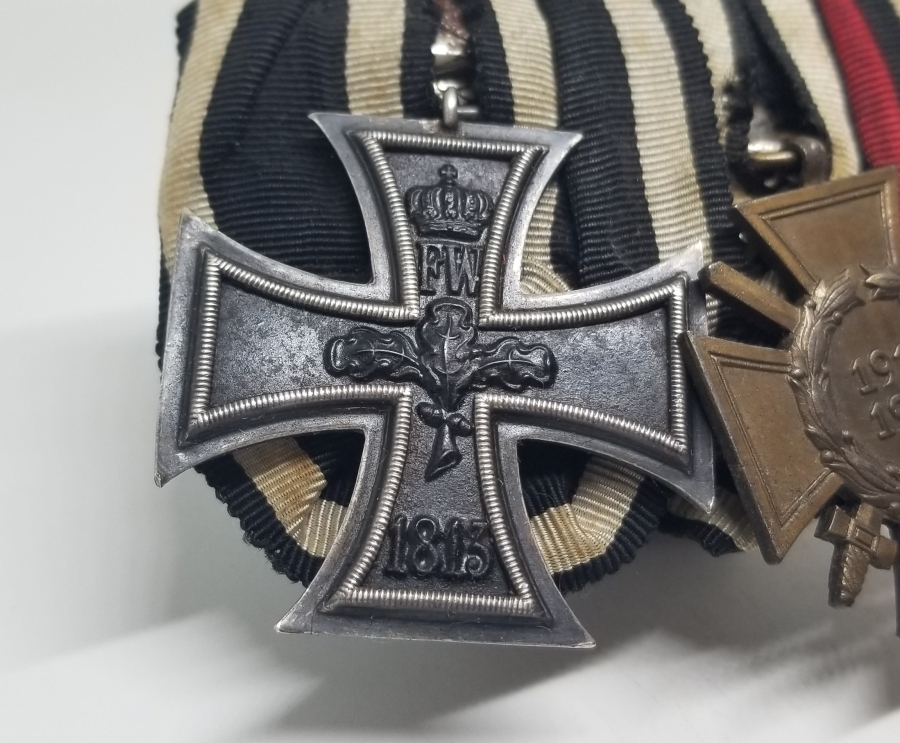 ALMAN DEMİR HAÇ VE ALMAN LİYAKAT MADALYALI NADİR ÇİFTLİ MADALYA