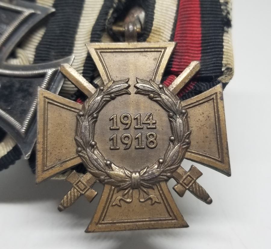 ALMAN DEMİR HAÇ VE ALMAN LİYAKAT MADALYALI NADİR ÇİFTLİ MADALYA