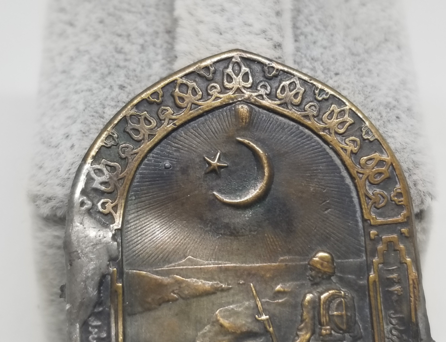 1. DÜNYA SAVAŞI DÖNEMİ NADİR ÇANAKKALE SAVAŞ HATIRASI ROZET