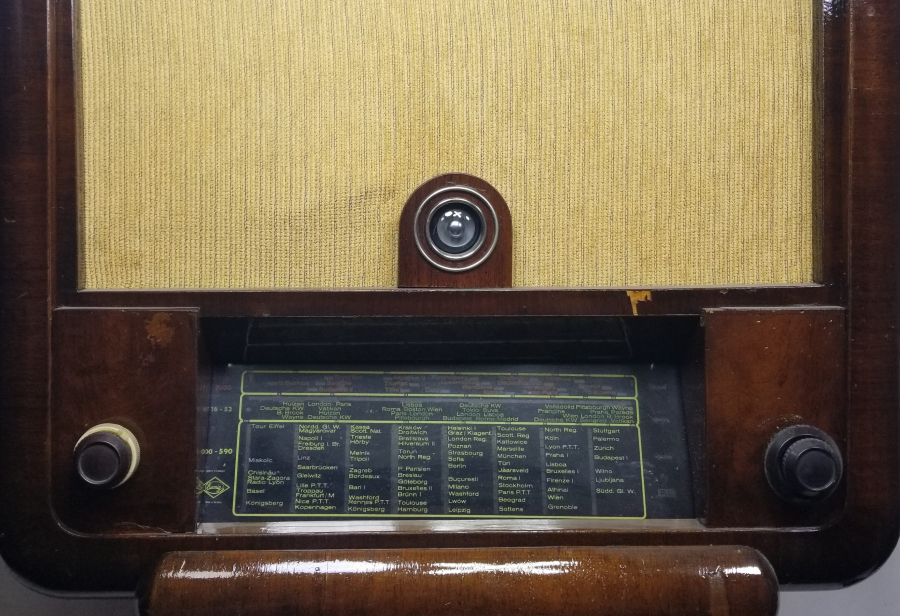 AHŞAP KASA ANTİKA RADYO