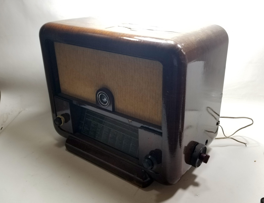 AHŞAP KASA ANTİKA RADYO