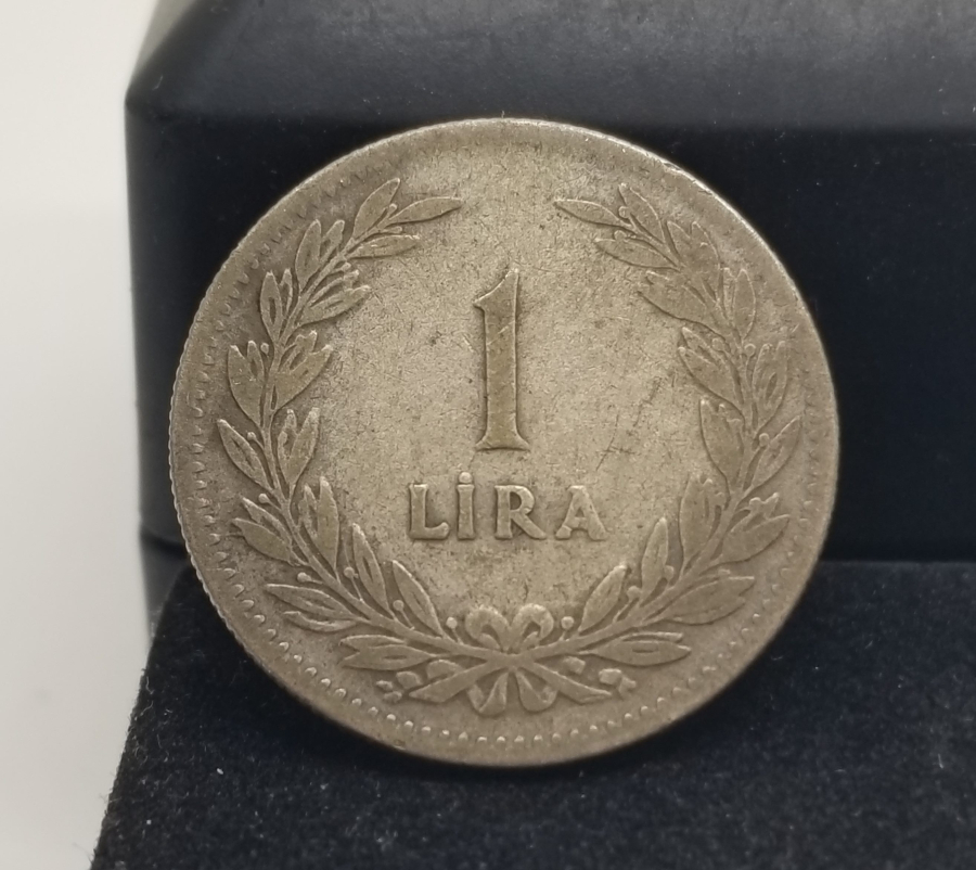 CUMHURİYETİMİZİN BASILAN SON GÜMÜŞ 1 LİRASI