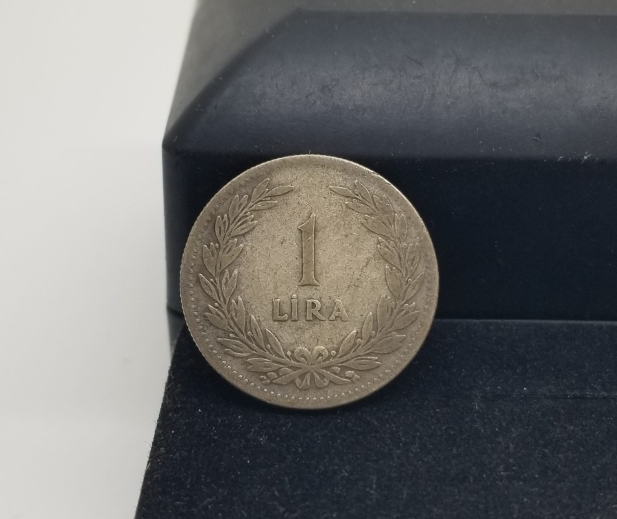 CUMHURİYETİMİZİN BASILAN SON GÜMÜŞ 1 LİRASI