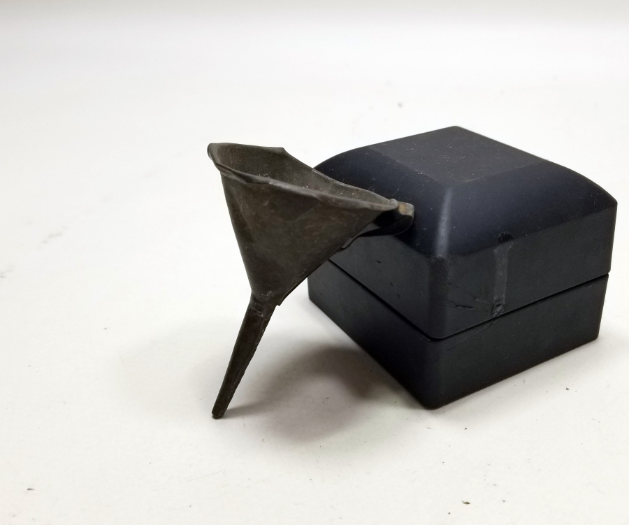 EL YAPIMI OSMANLI DÖNEMİ MİNİ GÜLYAĞI HUNİSİ