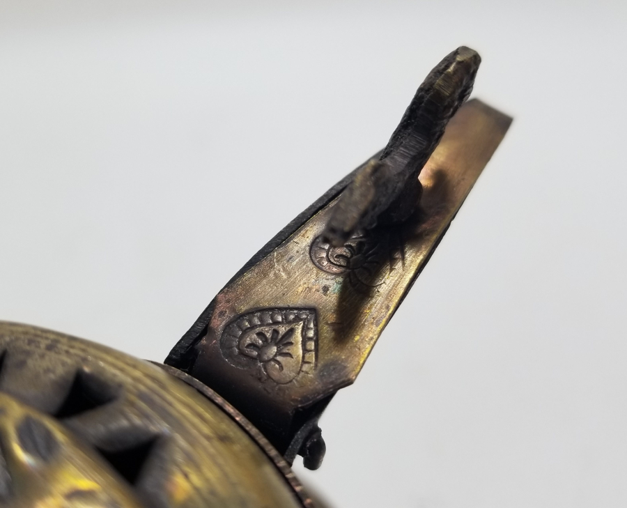 ALTI DAMGALI BRONZ DÖKÜM KAHVEDAN - MIRRA