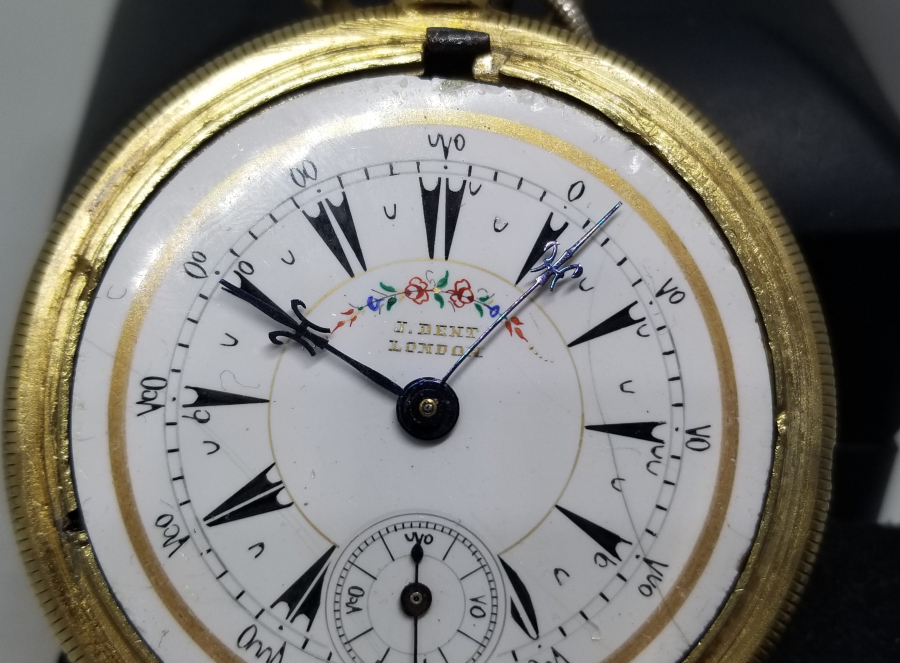 ÇİL KASALI OSMANLI DÖNEMİ SUBAY CEP SAATİ