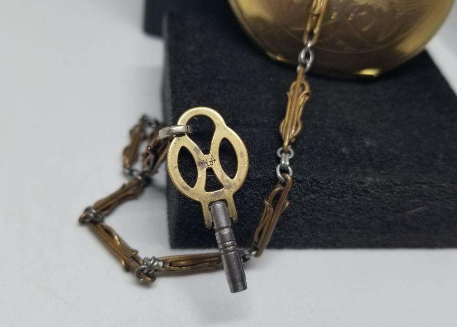 ÇİL KASALI OSMANLI DÖNEMİ SUBAY CEP SAATİ