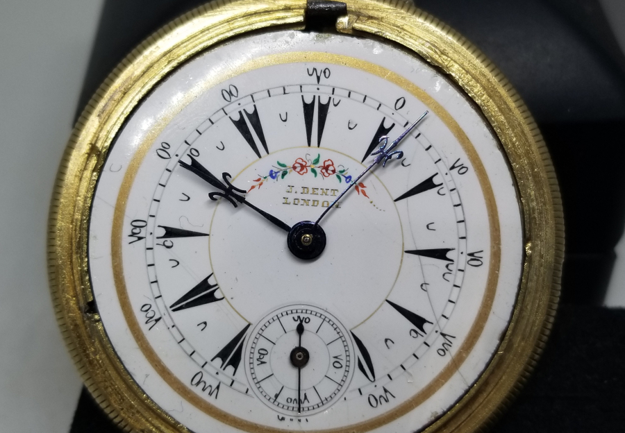 ÇİL KASALI OSMANLI DÖNEMİ SUBAY CEP SAATİ