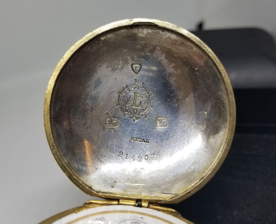 ÇİL KASALI OSMANLI DÖNEMİ SUBAY CEP SAATİ