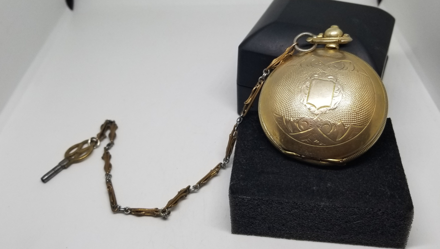 ÇİL KASALI OSMANLI DÖNEMİ SUBAY CEP SAATİ