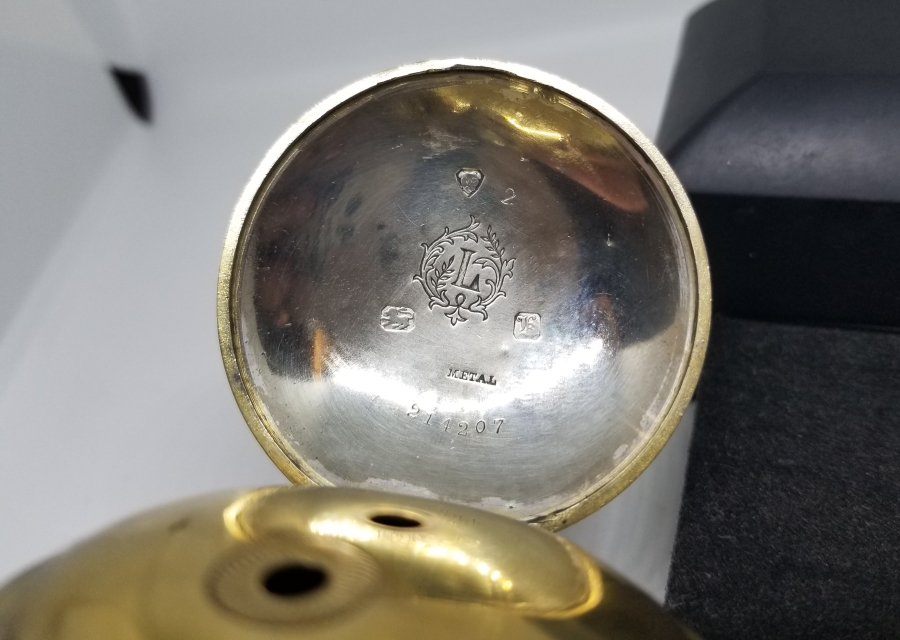 ÇİL KASALI OSMANLI DÖNEMİ SUBAY CEP SAATİ