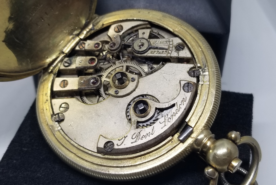 ÇİL KASALI OSMANLI DÖNEMİ SUBAY CEP SAATİ