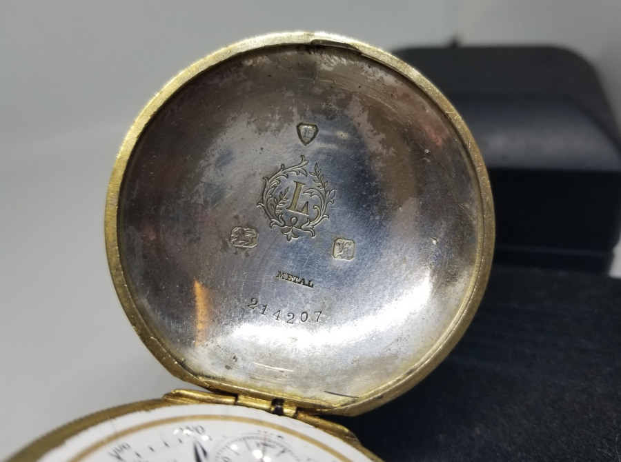 ÇİL KASALI OSMANLI DÖNEMİ SUBAY CEP SAATİ