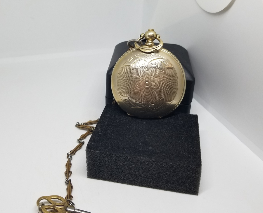 ÇİL KASALI OSMANLI DÖNEMİ SUBAY CEP SAATİ