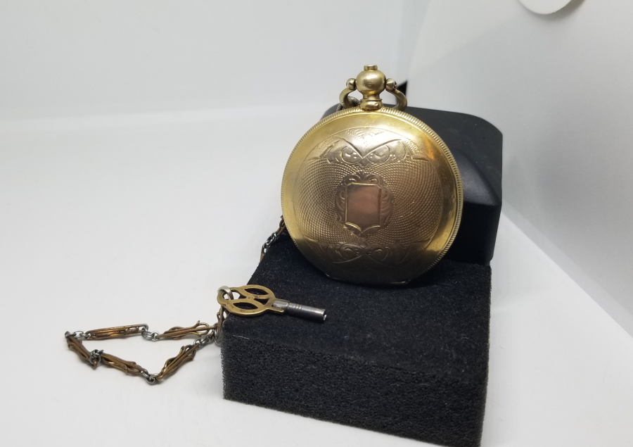 ÇİL KASALI OSMANLI DÖNEMİ SUBAY CEP SAATİ