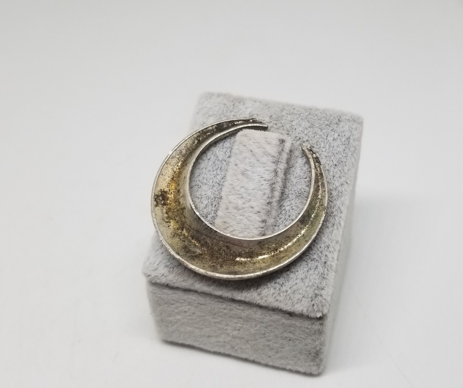 NADİR TİPTE OSMANLI DÖNEMİ POLİS KALPAK HİLALİ